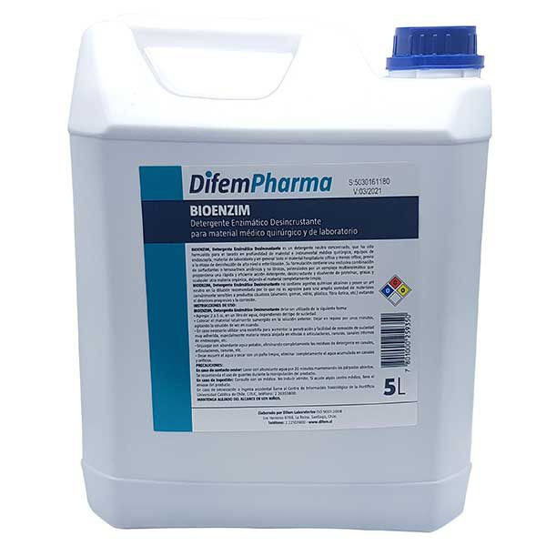 Bioenzim Pro Detergente Enzimatico 5 Litros Difem