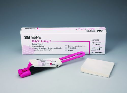 3M™ RelyX™ Luting 2 Clicker™ Cemento de Ionómero de Vidrio Modificado con Resina, kit de prueba 3525TKA