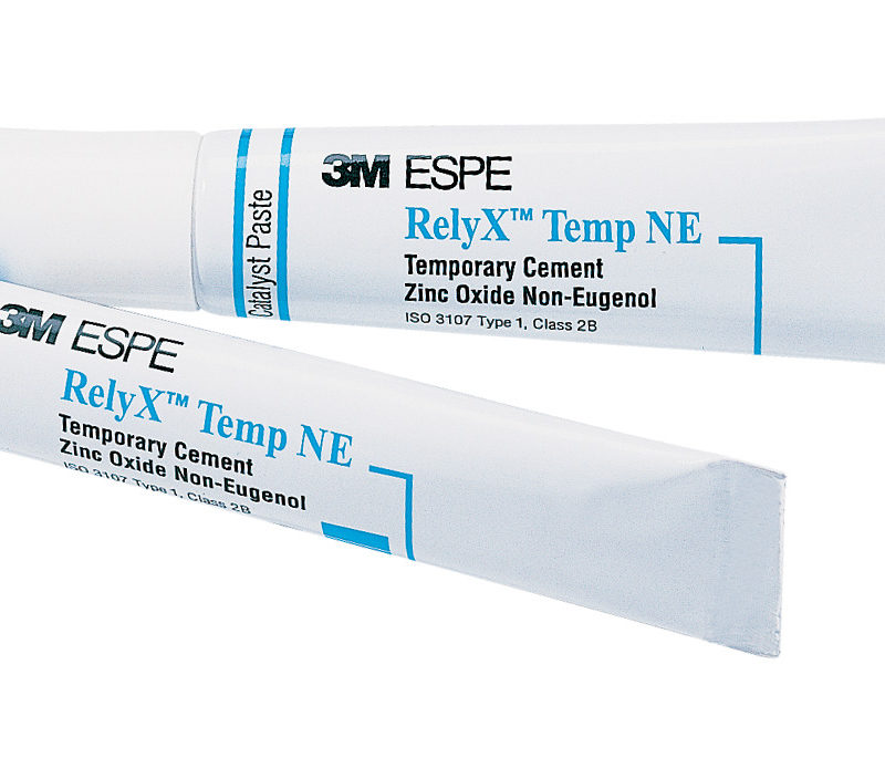 3M™ RelyX™ Temp NE Cemento Temporal de Óxido de Zinc (sin eugenol), kit de introducción, 56660
