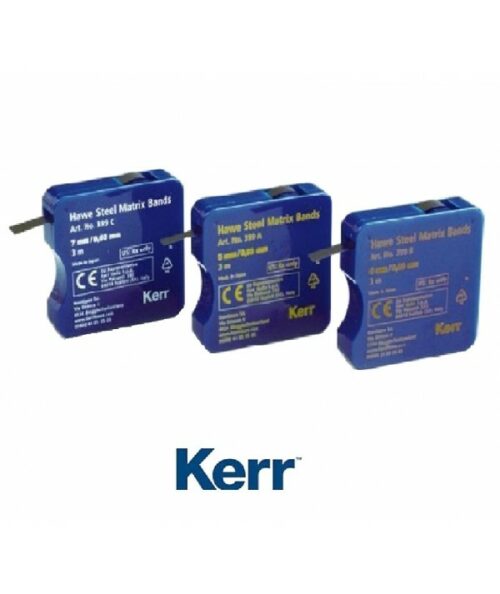 banda matriz con dispensador kerr