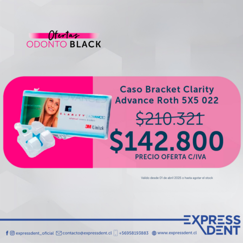 Caso Bracket Clarity Advance Roth 5X5 022 (006-131)